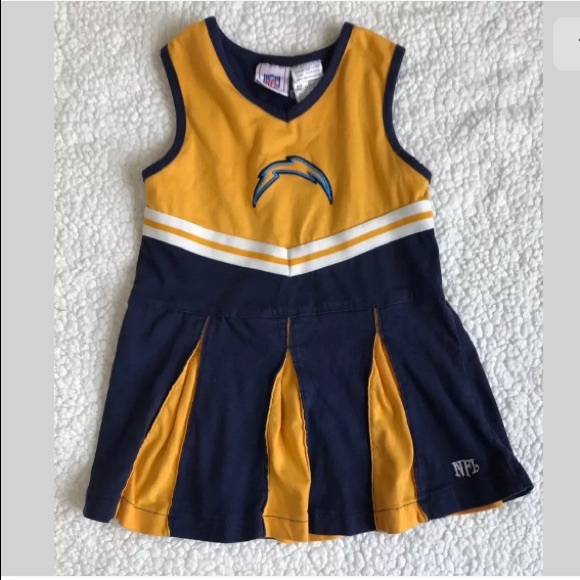 chargers jersey dress